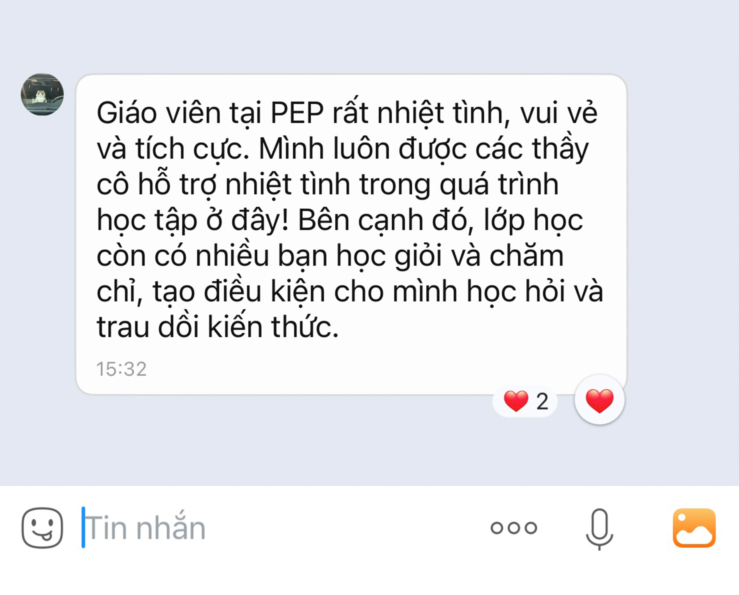Ảnh 2 - Phản hồi của học viên